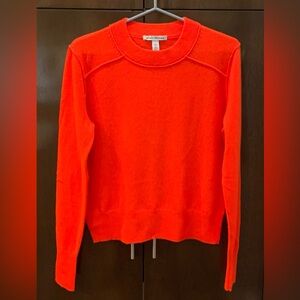 AUTUMN CASHMERE Bright Orange Sweater
